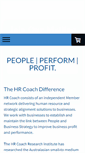 Mobile Screenshot of hrcoach.com.au